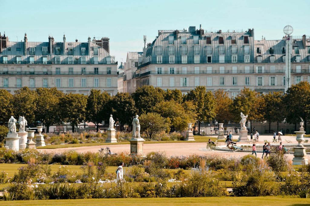 Jardin du Luxembourg in the 6th arrondissement of Paris