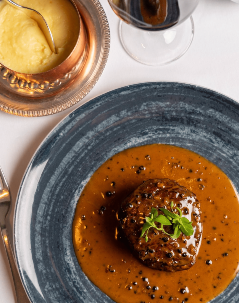 Photo of a dish from the Violon d'Ingres restaurant - MR Agency Real Estate