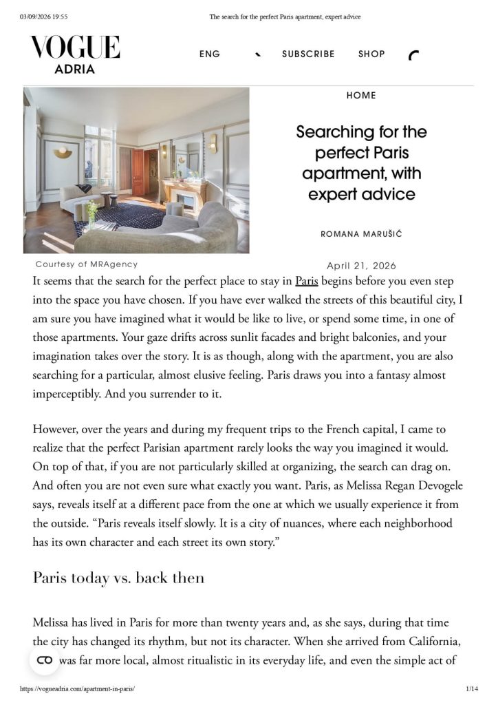 vogue adria article on mr agency real estate