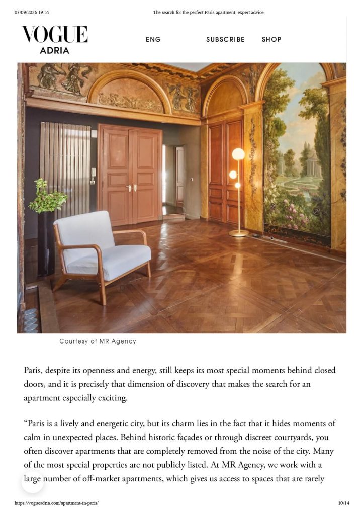 vogue adria article on mr agency real estate